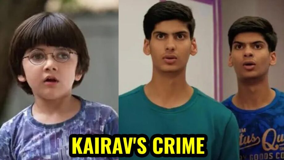 Yeh Rishta Kya Kehlata Hai: Kairav to commit his first crime