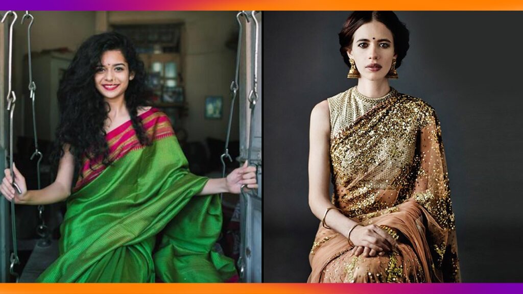 Top 10 Mithila Palkar And Kalki Koechlin Saree Look That We Absolutely Love! 10