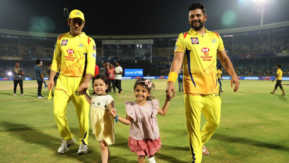 Adorable Moments Of Gracia Raina And Ziva Dhoni