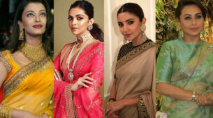 Aishwarya Rai Bachchan, Deepika Padukone, Anushka Sharma, and Rani Mukerji: Steal these saree looks for the Shaadi season!