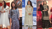 Aishwarya Rai Bachchan Vs Priyanka Chopra Vs Kajol Vs Alia Bhatt: Who carried Anita Dongre’s outfits better?