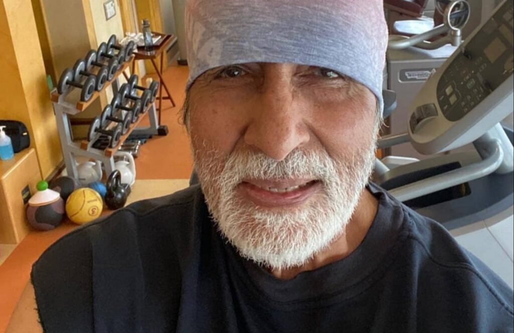 Amitabh Bachchan gives you a sneak-peak into his workout routine
