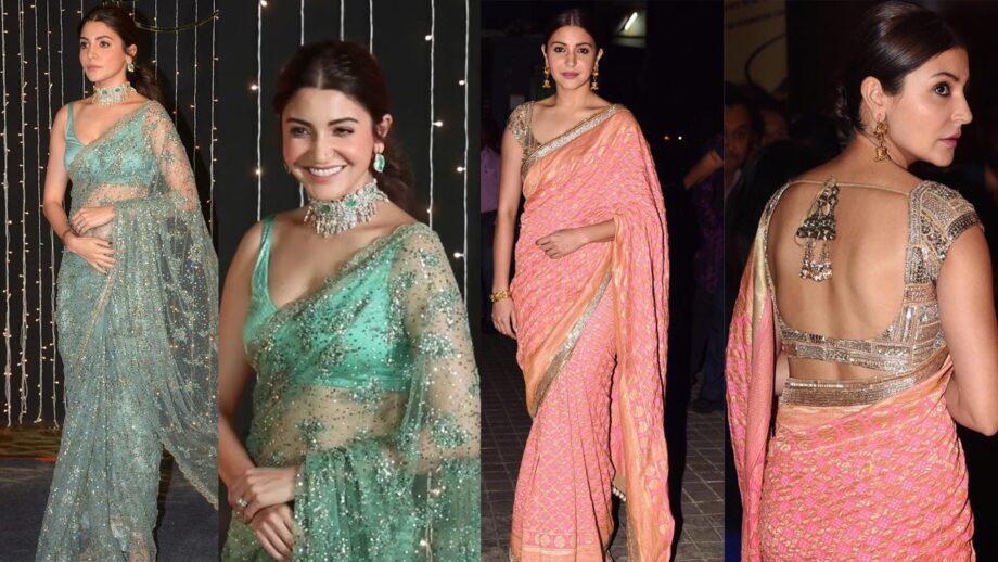 Anushka Sharma in Sabyasachi Or Manish Malhotra Saree: Who’d you prefer?