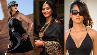 Anushka Shetty sets the temperature soaring in a black outfit!