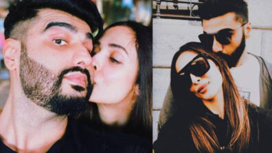 Malaika Arora and Arjun Kapoor sizzling moments caught on camera