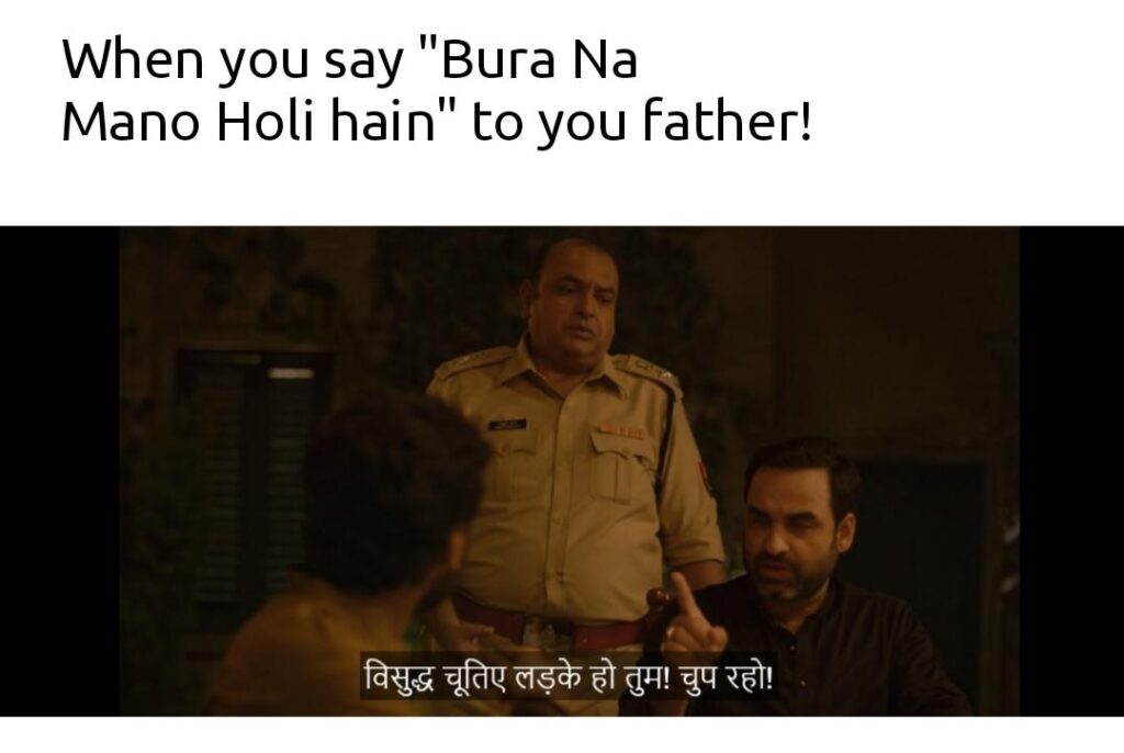 Best Mirzapur memes on Holi that you relate to - 2