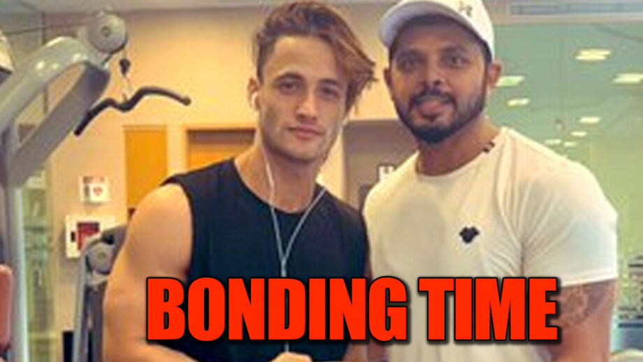 Bigg Boss contestants Asim Riaz and Sreesanth bonding time