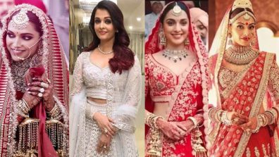 Deepika Padukone, Aishwarya Rai Bachchan, Kiara Advani, Bipasha Basu: Who wore Best Sabyasachi lehenga?