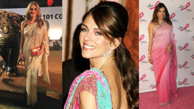 Elizabeth Hurley’s Saree Look: Yay Or Nay?