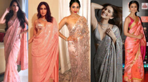 Every hallway is a runway indeed! : Explore Nora Fatehi, Kareena Kapoor Khan, Kiara Advani, Tara Sutaria, Alia Bhatt’s gorgeous looks in saree