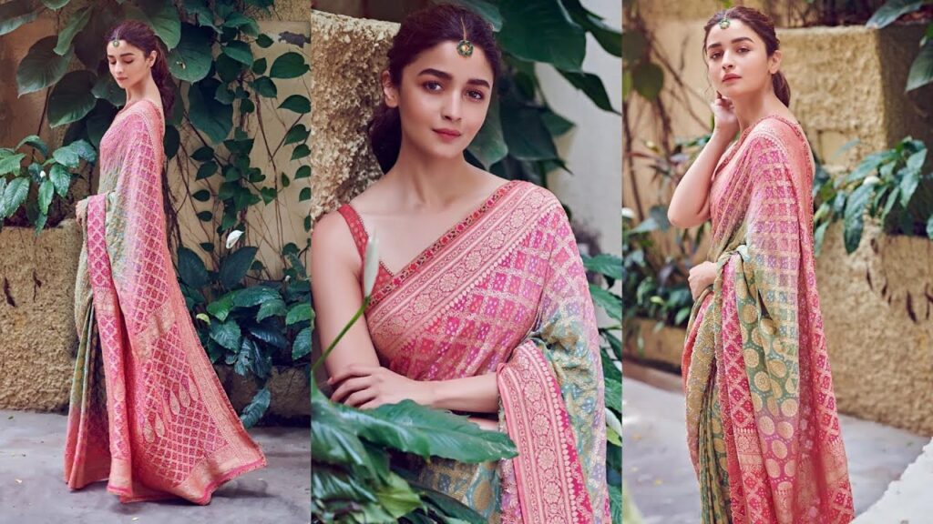 Every hallway is a runway indeed! : Explore Nora Fatehi, Kareena Kapoor Khan, Kiara Advani, Tara Sutaria, Alia Bhatt’s gorgeous looks in saree - 3