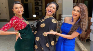 Every time Erica Fernandes, Pooja Banerjee, and Shubhaavi Choksey give us BFF Squad Goals