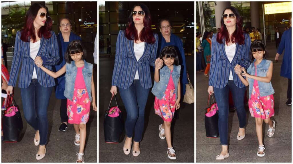 FASHION FILE: High Street Style by Aishwarya Rai Bachchan and Aaradhya Bachchan - 0