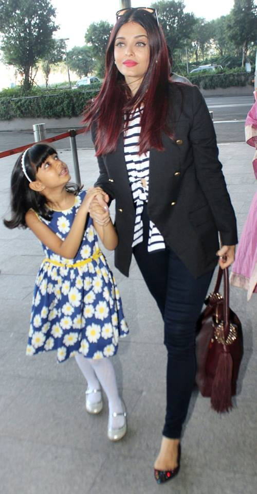 FASHION FILE: High Street Style by Aishwarya Rai Bachchan and Aaradhya Bachchan - 2