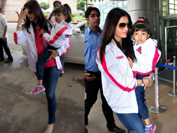 FASHION FILE: High Street Style by Aishwarya Rai Bachchan and Aaradhya Bachchan - 1