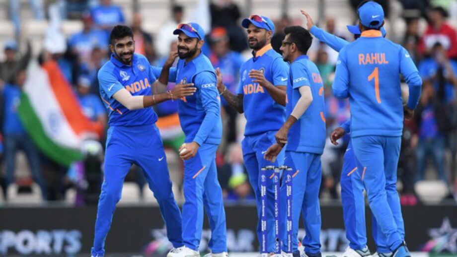 Fun Moments Indian Team Post Winning Match