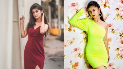 Green or Red: Arishfa Khan looks HOT in which outfit?