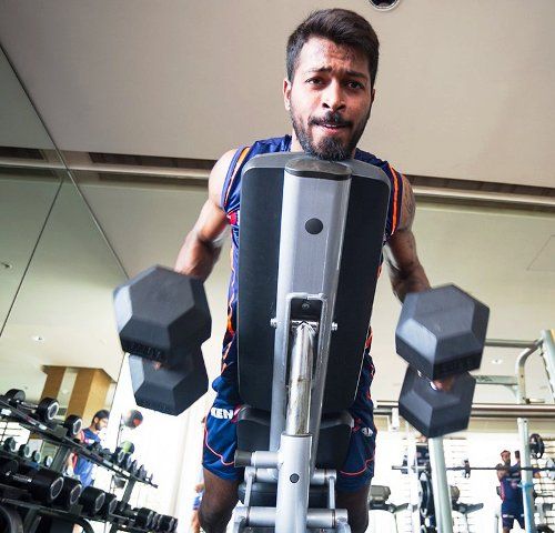 Times When Hardik Pandya Inspired His Followers With Hardcore Workout Skills - 2