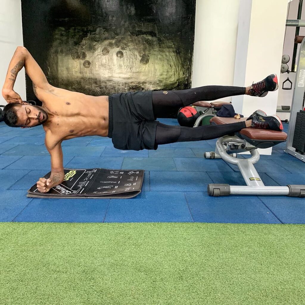 Times When Hardik Pandya Inspired His Followers With Hardcore Workout Skills - 1