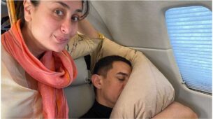 Here’s how Kareena Kapoor Khan caught an AWKWARD Aamir Khan sleeping on a flight