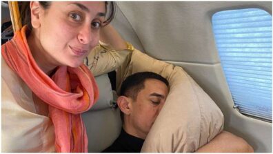 Here’s how Kareena Kapoor Khan caught an AWKWARD Aamir Khan sleeping on a flight