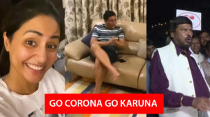 #BattleCovid19: Hina Khan’s father takes a leaf out of Ramdas Athawale’s chant and sings Corona Go