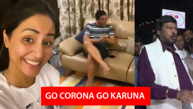 #BattleCovid19: Hina Khan’s father takes a leaf out of Ramdas Athawale’s chant and sings Corona Go