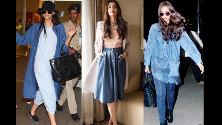 How to Dress Up In Denim Like Sonam Kapoor?