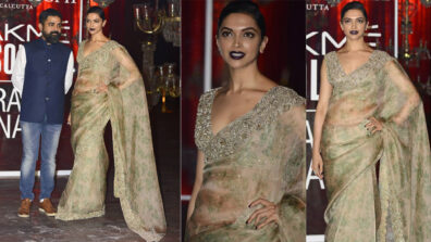 IN PHOTOS: Hottest photos of Deepika Padukone wearing designer Sabyasachi label