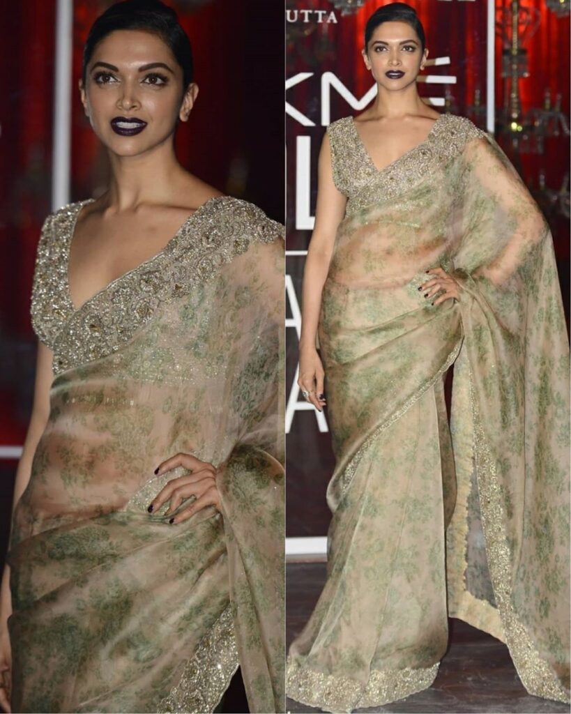 IN PHOTOS: Hottest photos of Deepika Padukone wearing designer Sabyasachi label - 4