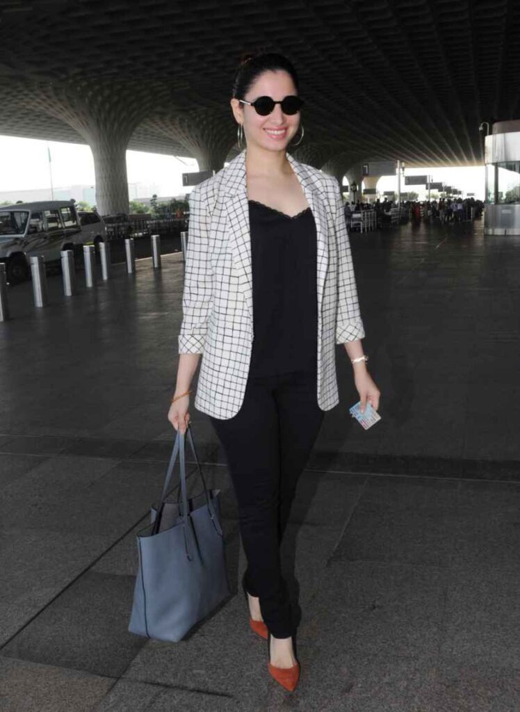 IN PHOTOS: Learn to get the airport look right like the hot Tamanna Bhatia - 3