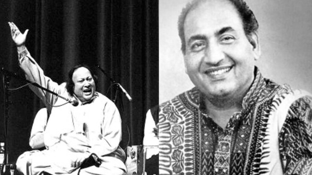 Is it right to compare Nusrat Fateh Ali Khan with Mohammed Rafi?
