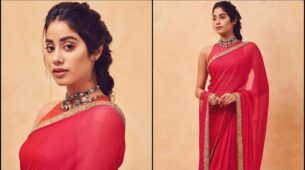 Janhvi Kapoor looks drop-dead gorgeous in saree