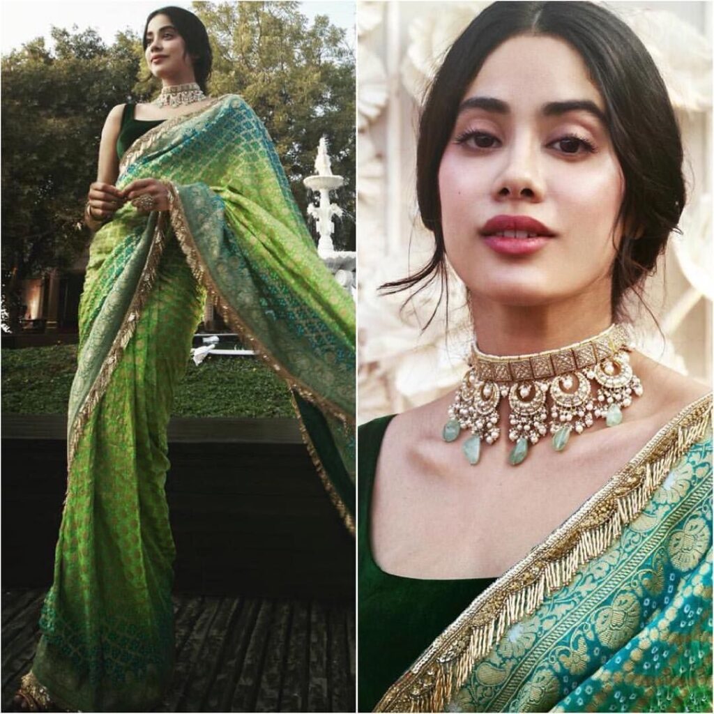 Check Out Janhvi Kapoor’s Best Saree Moments - 2