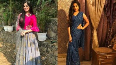 Jannat Zubair in Lehenga Or Saree: Who’d you prefer?