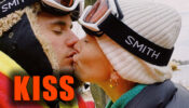 Justin Bieber and Hailey Bieber share a passionate KISS