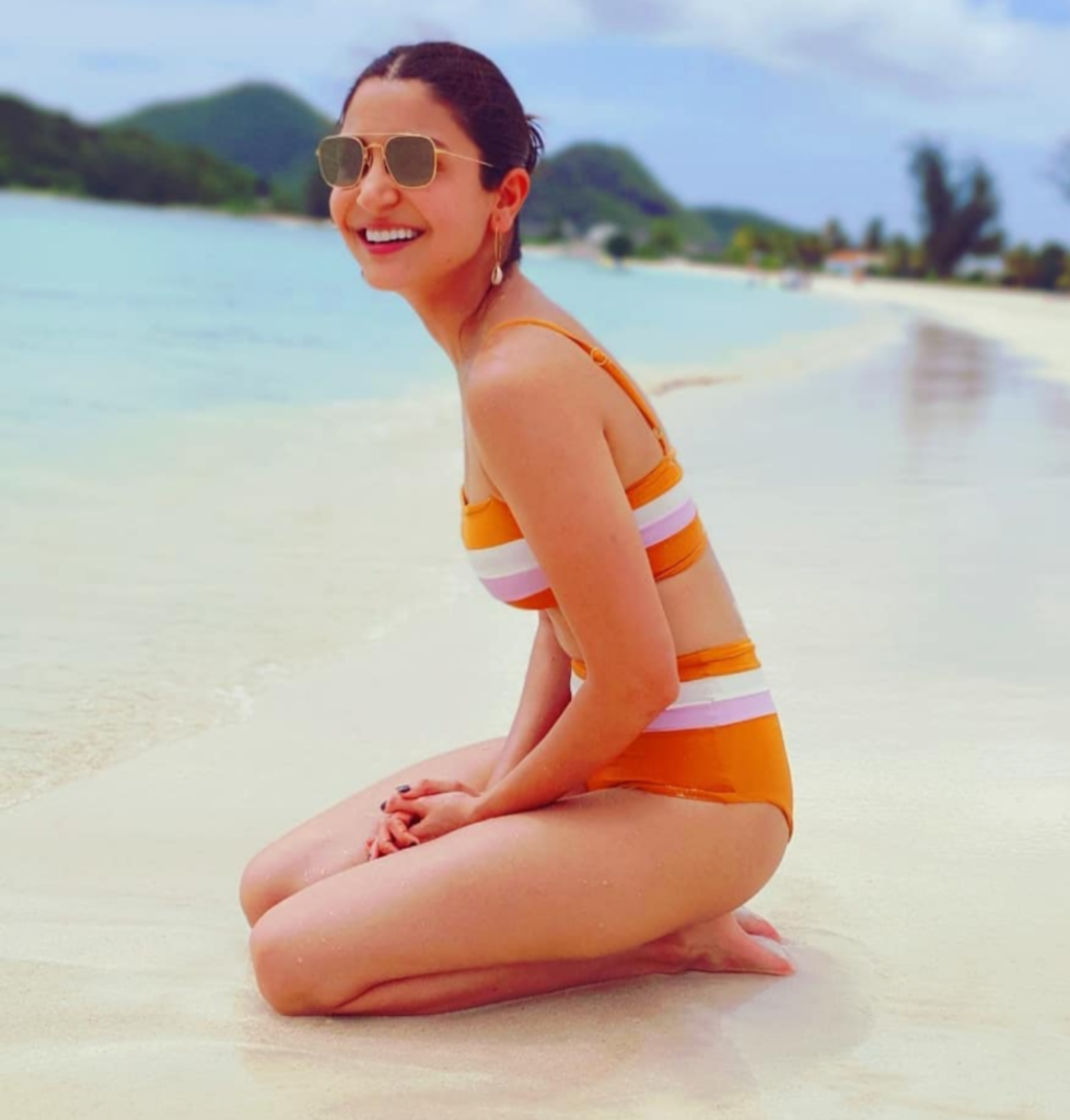 Katrina Kaif Vs Anushka Sharma: Who looked attractive in different shades of bikini better? - 2