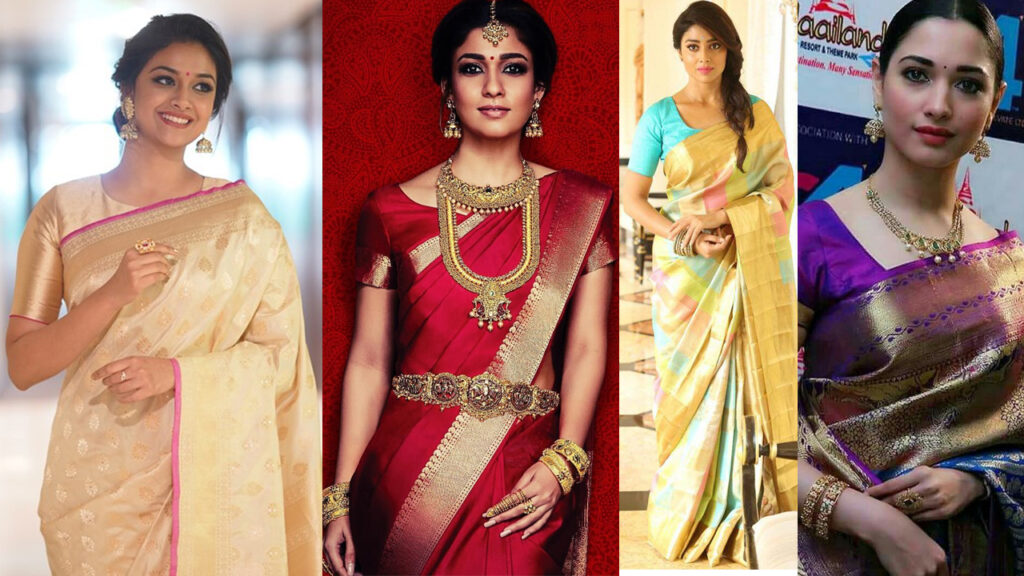 Keerthy Suresh, Nayanthara, Shriya Saran, Tamannah Bhatia, Jyothika: Who Carries Kanjivaram Silk Saree Better?