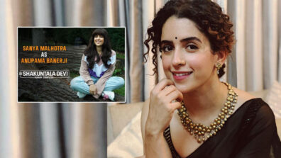 My character in Shakuntala Devi is based on a real person – Sanya Malhotra