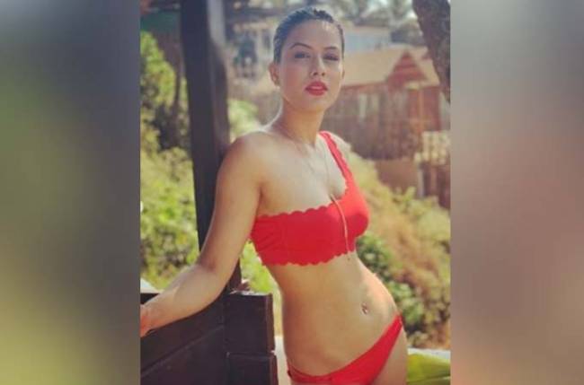 Naagin 4’s Nia Sharma’s HOT Red Bikini Avatar - 1