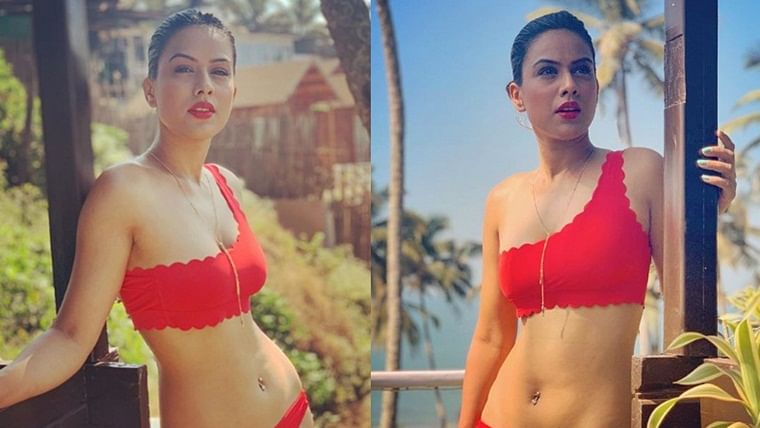 Naagin 4’s Nia Sharma’s HOT Red Bikini Avatar - 2