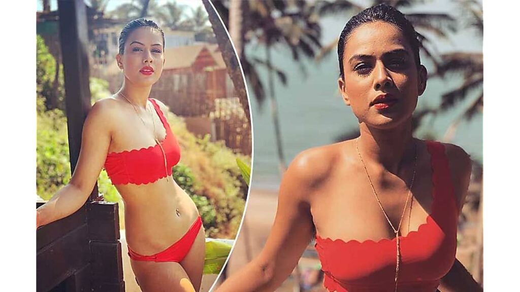 Naagin 4’s Nia Sharma's HOT Red Bikini Avatar 6