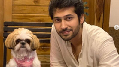 Namish Taneja bakes a cake for his dog