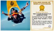 Navjyot Gurudatta – Raised Nishan Sahib at 13000 feet above sea level during sky diving in dubai, is now certified World Record Holder