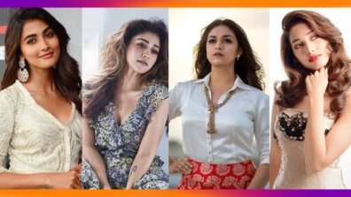 Nayanthara, Pooja Hegde, Keerthy Suresh, Tamannaah Bhatia: Who gives major fashion goals in printed outfits?