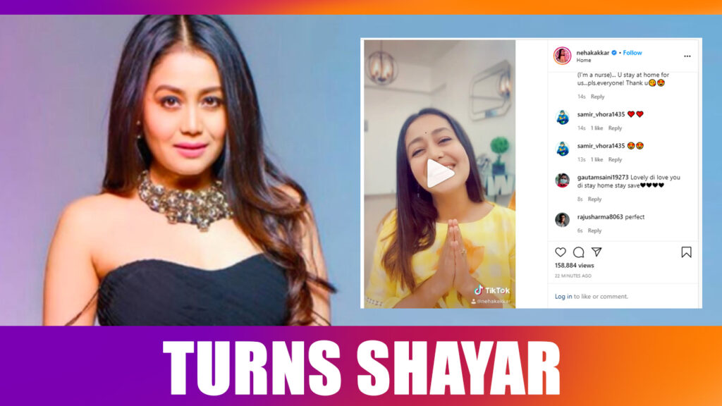 Neha Kakkar turns Shayar: Is it for Love? Find out