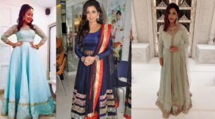 Neha Kakkar Vs Shreya Ghoshal Vs Neeti Mohan: Who looks Ravishing in multi-layered Anarkali Suit?