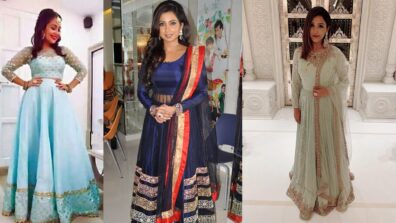 Neha Kakkar Vs Shreya Ghoshal Vs Neeti Mohan: Who looks Ravishing in multi-layered Anarkali Suit?