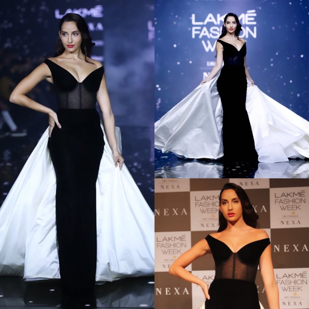 Nora Fatehi’s LAKME FASHION WEEK Outfits: Rate The Best Look? - 1