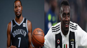 OMG: Juventus footballer Blaise Matuidi & NBA star Kevin Durant test positive for Coronavirus
